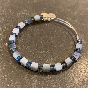 ALEX AND ANI Blue Beaded Bracelet